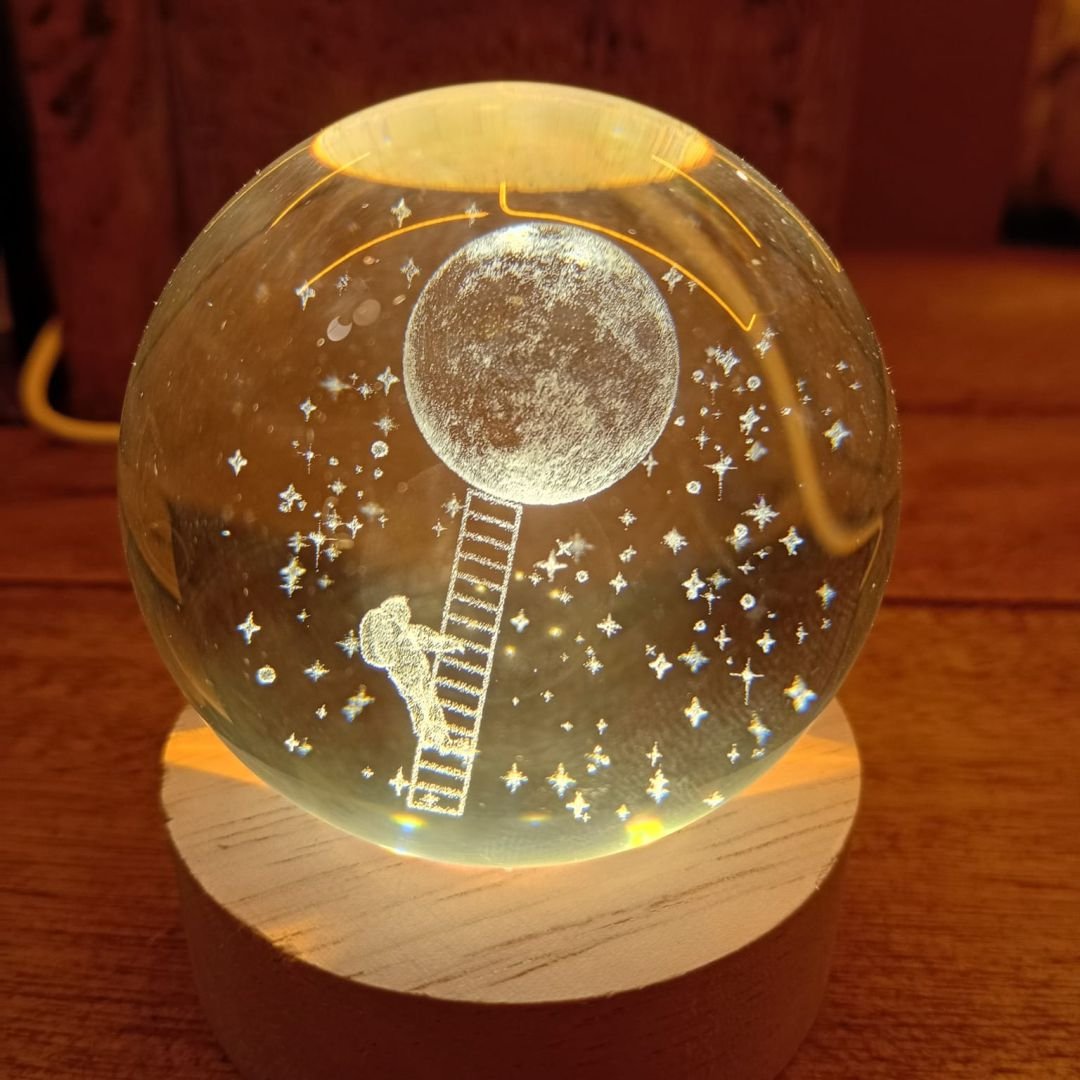 esfera 3d led espacio 04