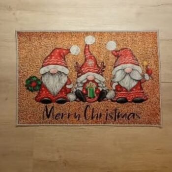 Alfombras duendes de navidad de 60 x 40 cm
