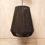 colgante diamante cordon negro