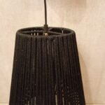 colgante diamante cordon negro