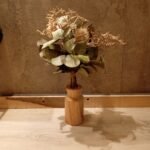 florero madera tube chico 1