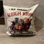 funda para almohadones navideños