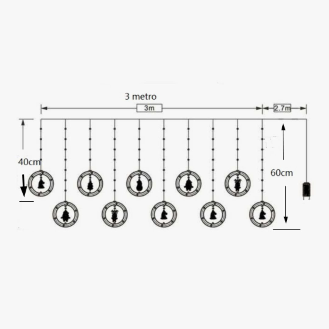 guirnalda led pinos SDD-65 1