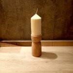 posa vela madera pilar grande 2