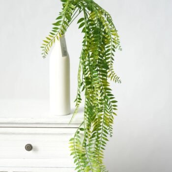 Planta artificial colgante estilo Samambaia de 93 cm