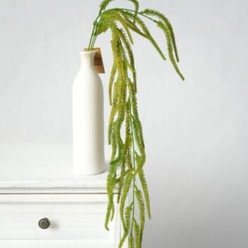 Planta artificial colgante estilo cola de zorro de 83 cm