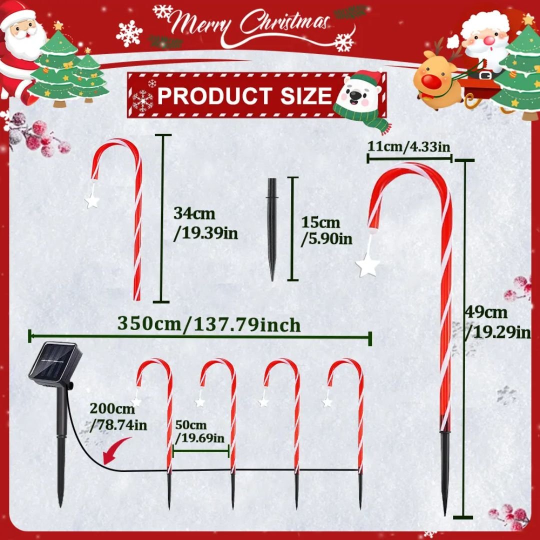 baston caramelo led 3