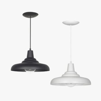 Colgante de metal Carrara de 30 cm