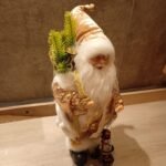 muñecos papa noel con farol