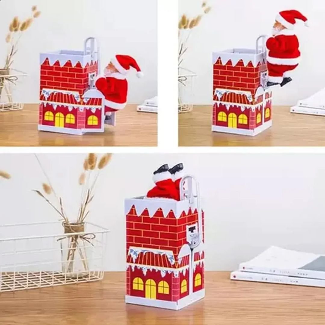 papa noel chimenea 2