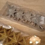 set de 4 estrellas 9 cm