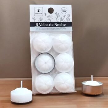 Set de 6 velitas de noche - Iluminarte