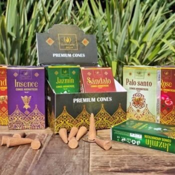 Pack de 10 conos aromaticos - Iluminarte India