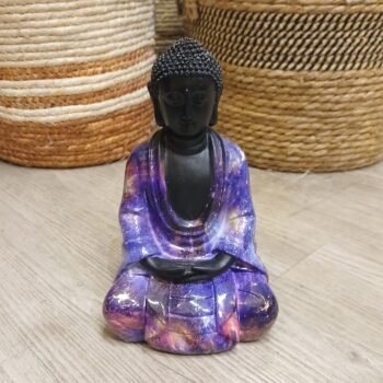 Buda de yeso pintado a mano de 20 cm