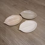 Bandeja hoja de cemento pintado de 15 x 10 cm