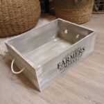 cajon chico con soga