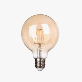 Lampara Led Globo G95 Retro Deco dorada dimerizable 8w - Yarlux