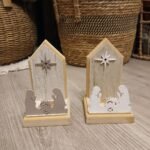 porta vela navidad nordico