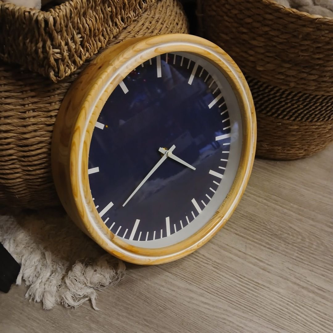 reloj madera macizo l161 2
