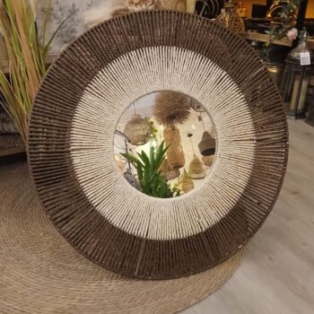 Espejo de kraft combinado circular de 70 cm