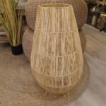 Fanal cono grande de fibras naturales de 31 x 50 cm