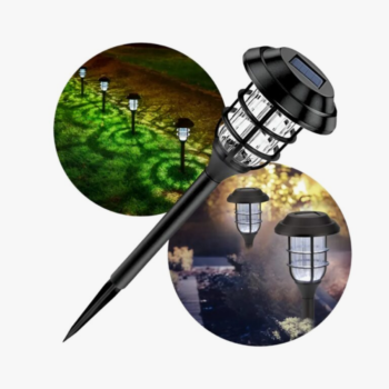 Farol solar con estaca Lampara Led Jardín