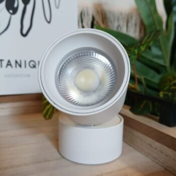 Aplique de techo spot 1 foco COB 7w blanco de 8 x 5 cm - Trefi