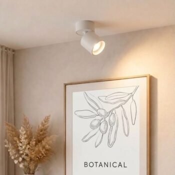 Aplique de techo spot 1 foco COB 7w blanco de 8 x 5 cm - Trefi