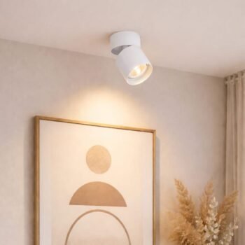 Aplique de techo spot 1 foco COB 7w blanco de 8 x 5 cm - Trefi