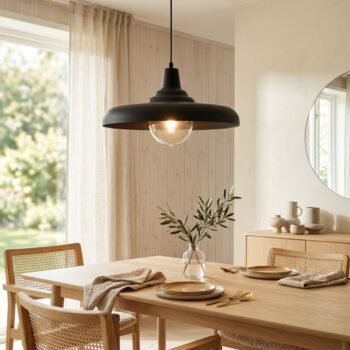 Colgante de metal Carrara de 40 cm