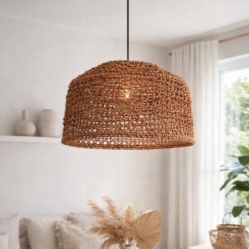 Colgante artesanal Gauda Crochet 50 x 35 cm