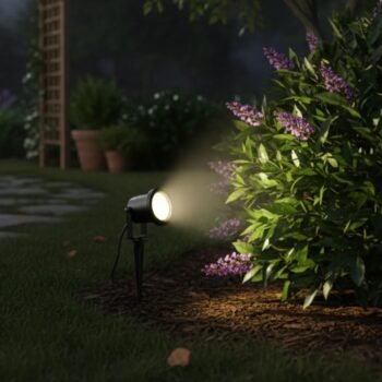 Luminaria de exterior estaca de aluminio para dicroica led Macroled