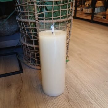 Velon / Vela led de 10 x 10 x 25 cm