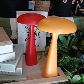 Velador hongo led touch recargable usb