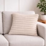 Funda para almohadon polar super soft canelon 40 x 40 cm