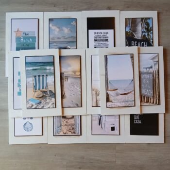 Cuadro decorativo de madera varios diseños grande de 22 x 36 cm