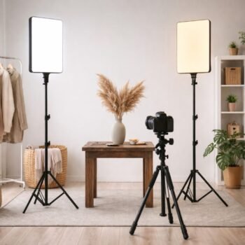 Panel fotografico led de 20 x 30 con tripode 2.1 mt