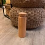 Florero de madera Tube grande de 7 x 22 cm