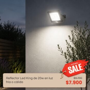 Home Sale: Reflector Led King 20w Luz Fria o Calida