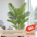 Home Sale: Planta artificial palmera areca de 160 cm en maceta