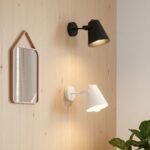 Aplique de pared spot para 1 foco de 13 x 28 cm