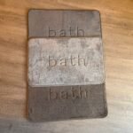 Alfombra de baño suave antideslizante Bath de 60 x 40 cm