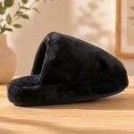 Pantuflon / pantuflas en polar super soft color negro varios talles