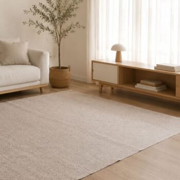 Alfombra textil Boucle liviana de 1,4 x 2 mts