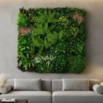 Paño de jardin vertical cesped de 1 mt x 1 mt