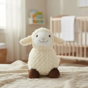 Peluche oveja con sonido mediano de 23 cm