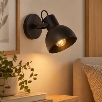 Aplique de pared modelo Tarragona para 1 luz 12 x 17 cm
